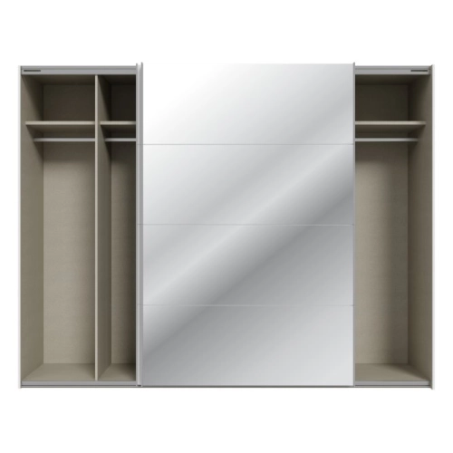 Szafa ubraniowa 270 cm Kolor Biały